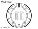 Brake shoes LUCAS MCS 892